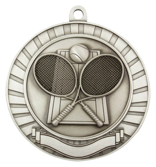 MMY218S Eco Scroll Tennis Silver 7cm