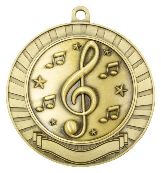 MMY221G Eco Scroll Music Gold 7cm