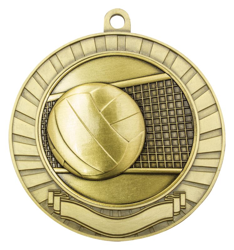 MMY227G Eco Scroll Volleyball Gold 7cm