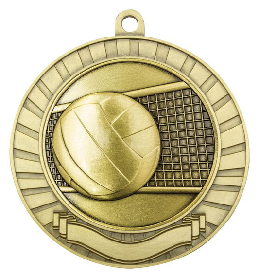 MMY227G Eco Scroll Volleyball Gold 7cm