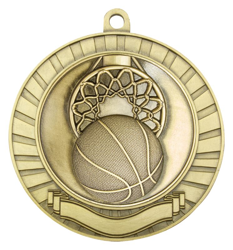 MMY234G Eco Scroll Basketball Gold 7cm