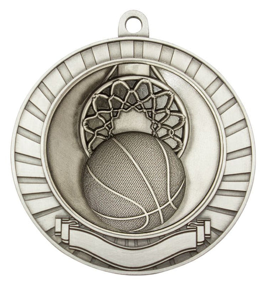 MMY234S Eco Scroll Basketball Silver 7cm