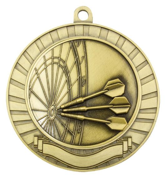 MMY238G Eco Scroll Darts Gold 7cm