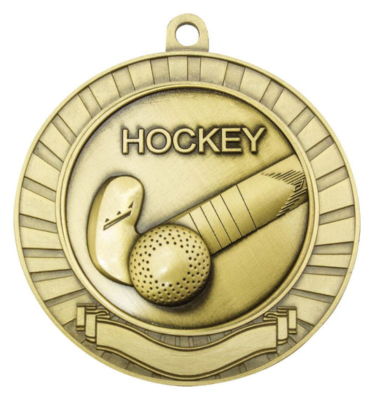 MMY244G Eco Scroll Hockey Gold 7cm