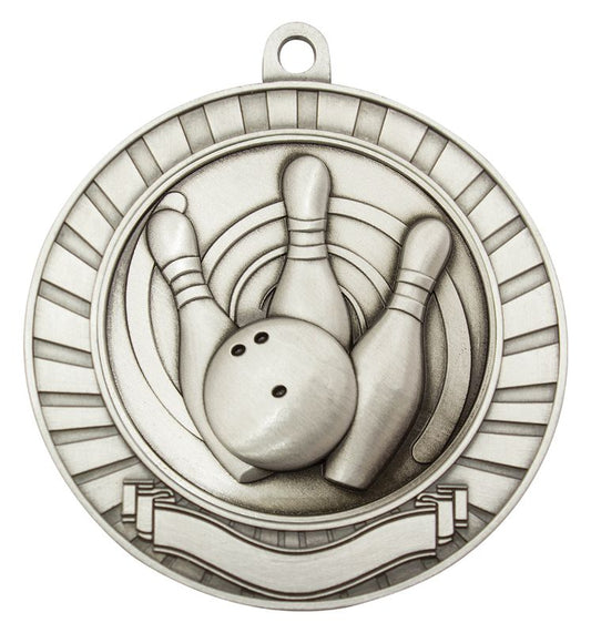 MMY252S Eco Scroll Tenpin Silver 7cm