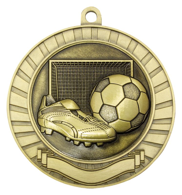MMY280G Eco Scroll Football Gold 7cm