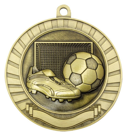 MMY280G Eco Scroll Football Gold 7cm