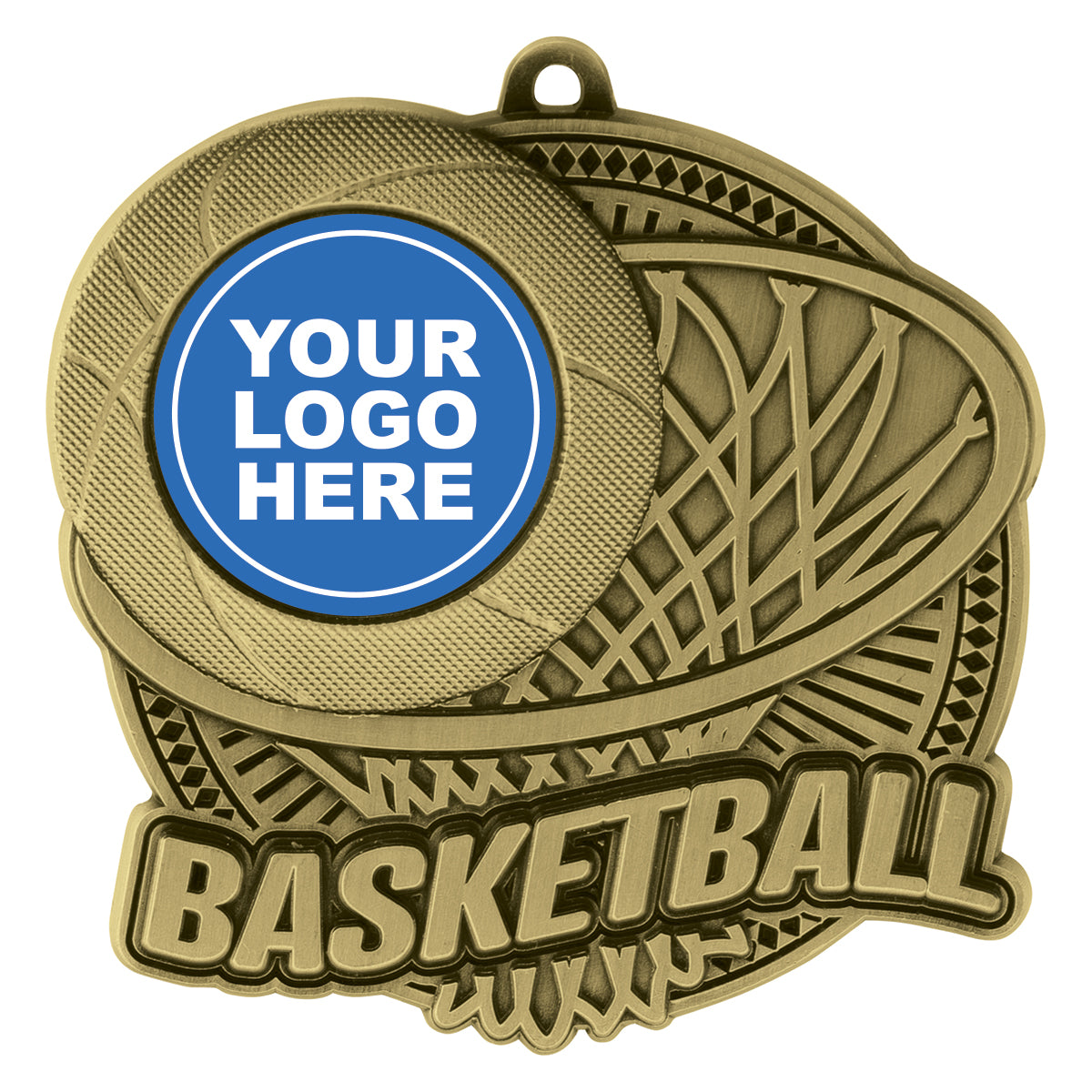 MP107G Basketball Tempo - Logo Gold