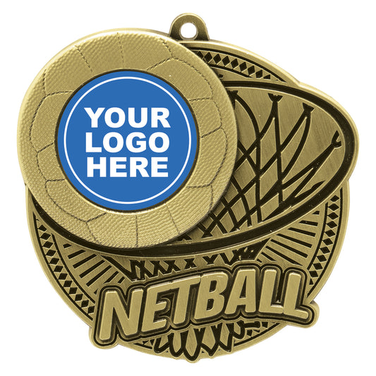 MP111G Netball Tempo - Logo 55mm