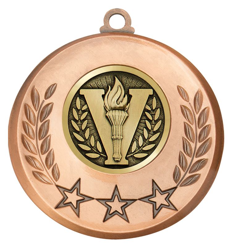 MSH101B Laurel Victory Bronze 5.2cm