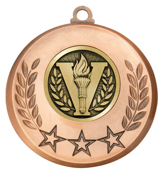 MSH101B Laurel Victory Bronze 5.2cm