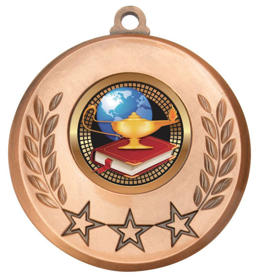 MSH105B Laurel Medal Academic Bronze 5.2cm