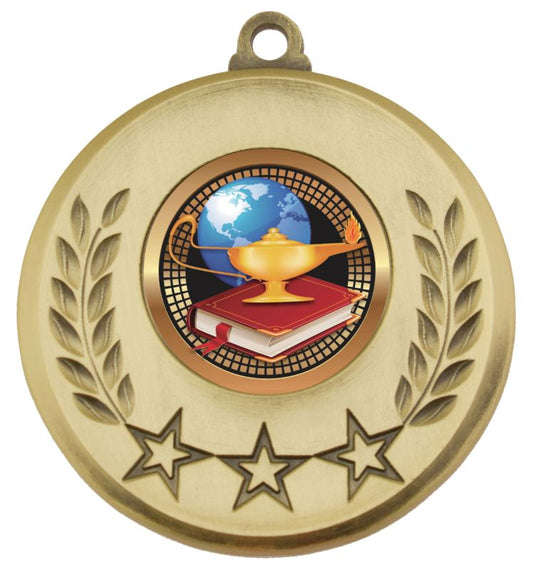 MSH105G Laurel Medal Academic Gold 5.2cm