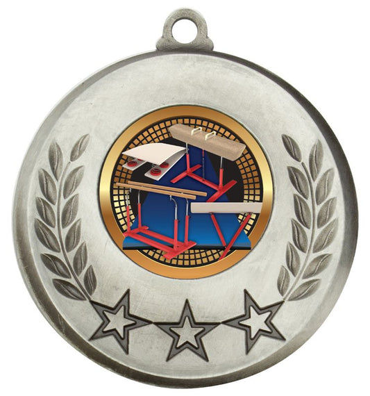 MSH114S Laurel Medal Gymnastics Silver 5.2cm