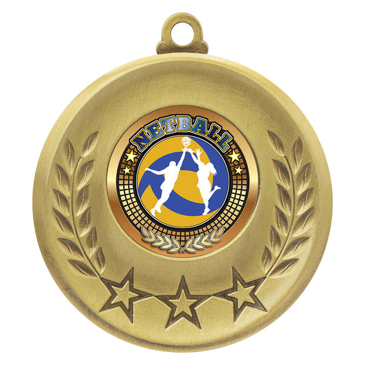 MSH137 Laurel Medal - Netball 52mm