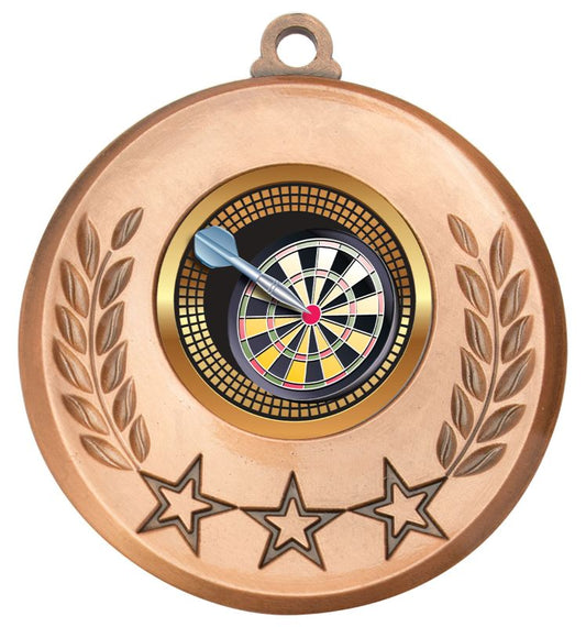 MSH138B Laurel Medal Darts Bronze 5.2cm