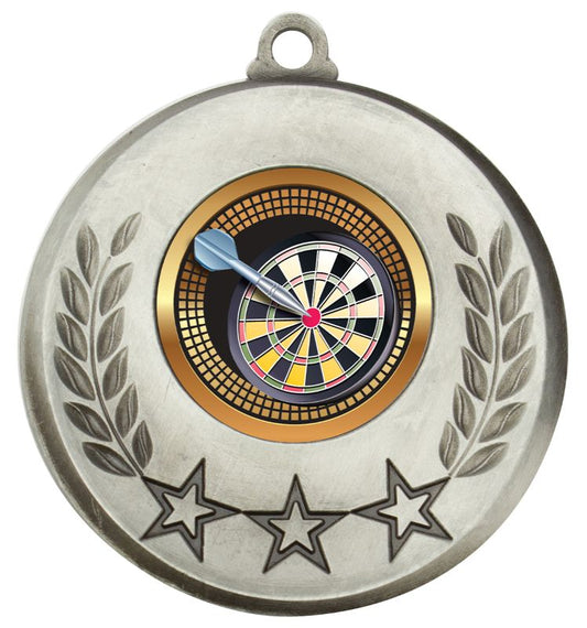 MSH138S Laurel Medal Darts Silver 5.2cm