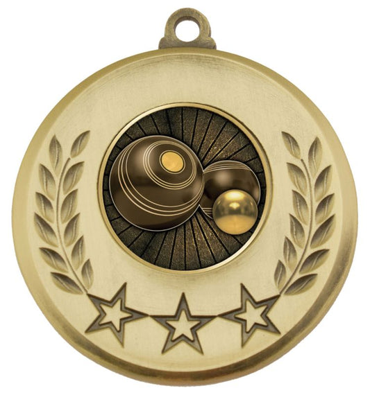 MSH183G Laurel Medal Bowls Gold 5.2cm