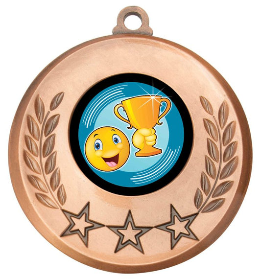 MSH190B Laurel Smiley Cup Bronze 5.2cm