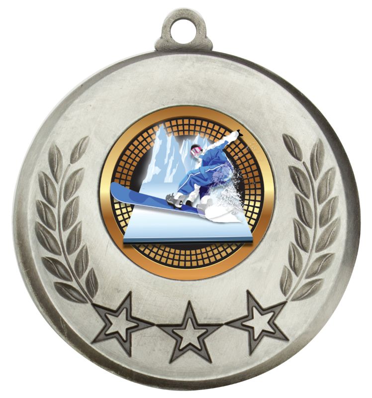 MSH192S Laurel Medal Snowboard Silver 5.2cm