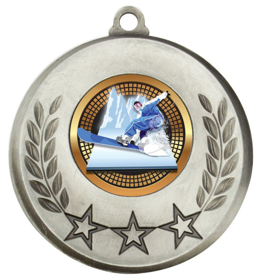 MSH192S Laurel Medal Snowboard Silver 5.2cm