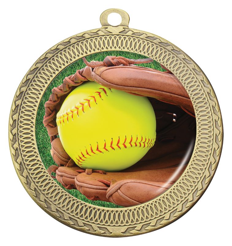MVN752G Ovation Softball Medal Gold