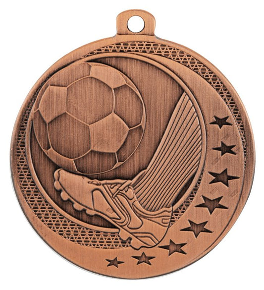 MW904B Football Wayfare Medal Bronze 5cm