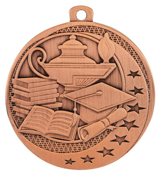 MW905B Academic Wayfare Medal Bronze 5cm