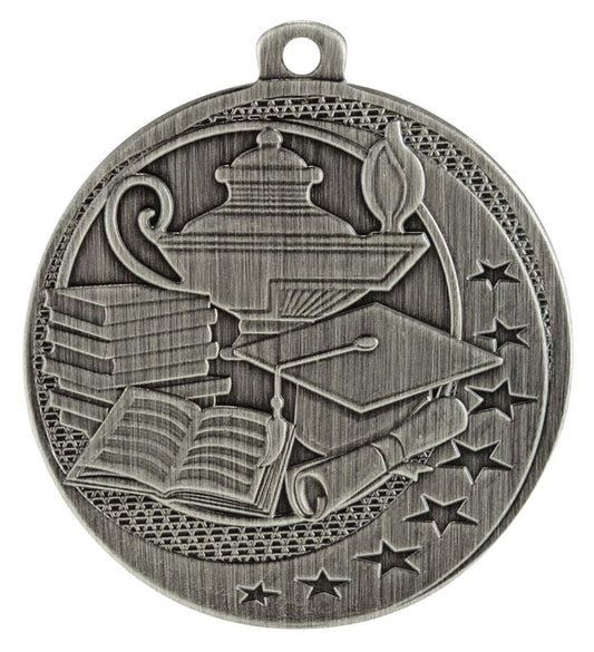 MW905S Academic Wayfare Medal Silver 5cm