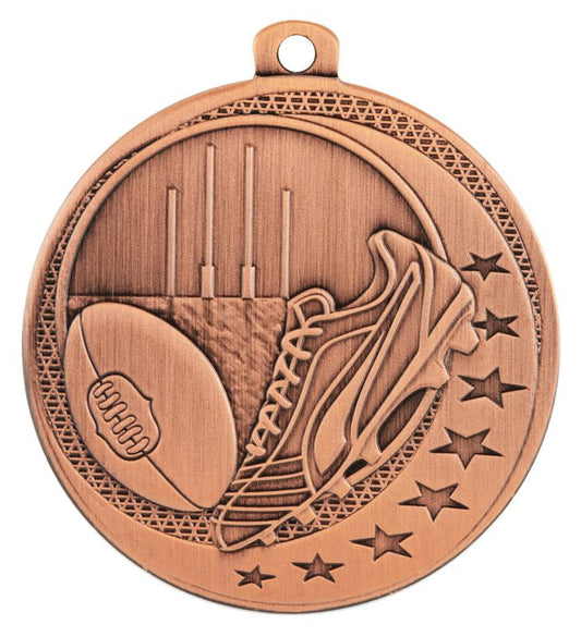 MW912B Aussie Rules Wayfare Medal Bronze 5cm