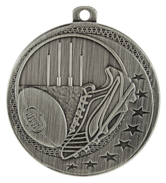 MW912S Aussie Rules Wayfare Medal Silver 5cm