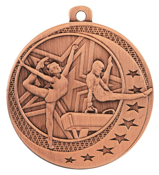 MW914B Gymnastics Wayfare Medal Bronze 5cm