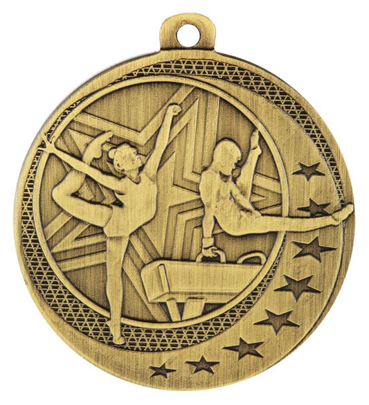 MW914G Gymnastics Wayfare Medal Gold 5cm