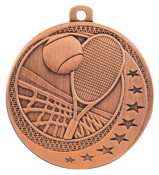 MW918B Tennis Wayfare Medal Bronze 5cm