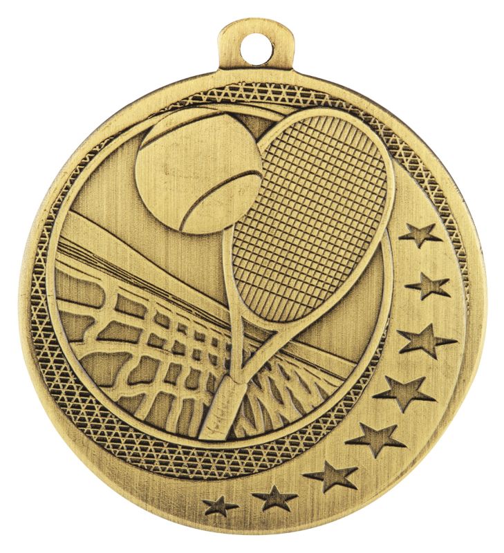 MW918G Tennis Wayfare Medal Gold 5cm