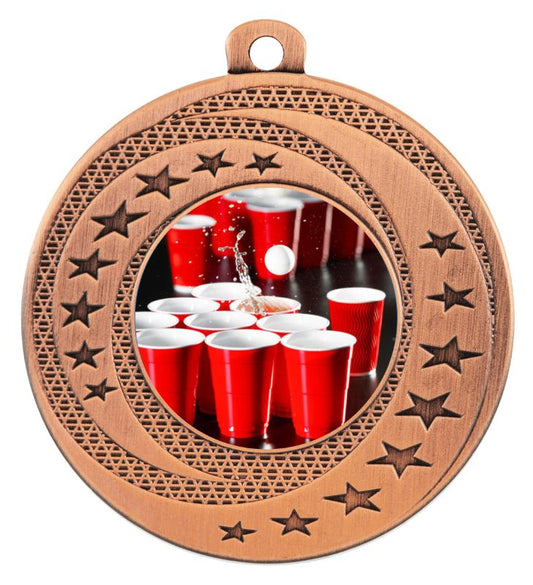 MW950B-Beer Pong Medal Bronze 5cm