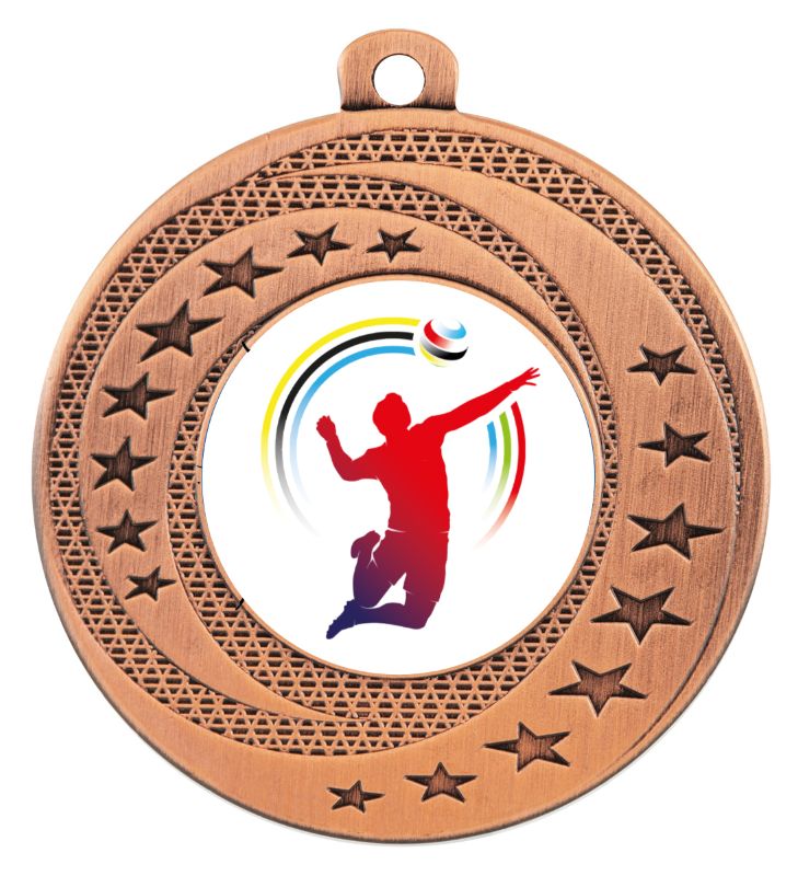 MW950B-Fistball Medal Bronze 5cm