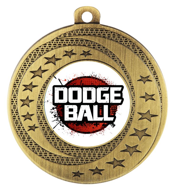 MW950G-Dodge Ball Medal Gold 5cm
