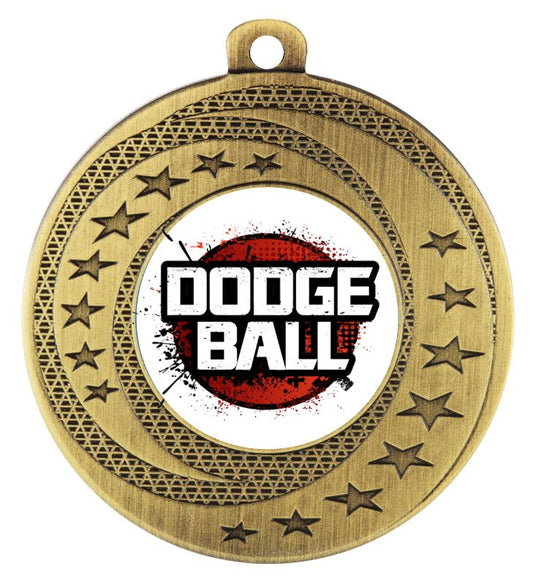 MW950G-Dodge Ball Medal Gold 5cm