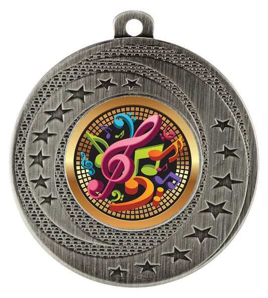 MW950S-B21 Dance Silver Medal 5cm