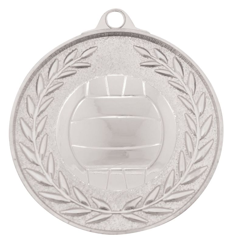 MX911S Netball Classic Wreath Silver Medal 5cm