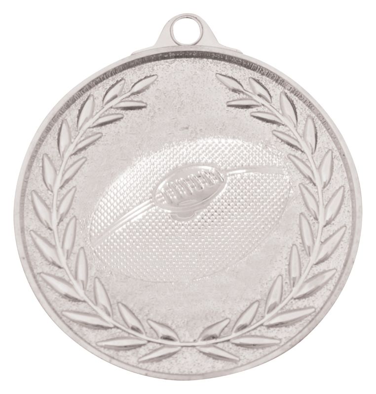 MX912S Aussie Rules Classic Wreath Silver Medal 5cm