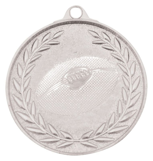 MX912S Aussie Rules Classic Wreath Silver Medal 5cm