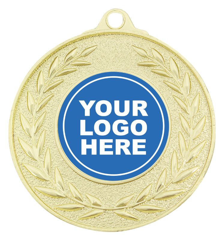 MX950G Classic Wreath Gold Medal 5cm