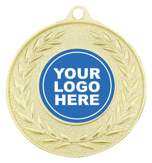 MX950G Classic Wreath Gold Medal 5cm