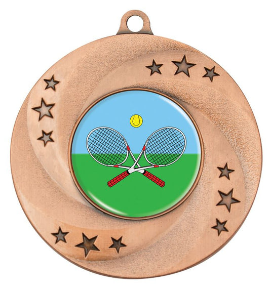 MY102B-K172 Tennis Bronze Medal 5cm