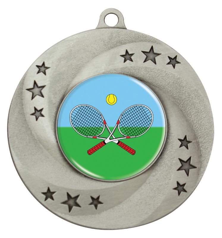 MY102S-K172 Tennis Silver Medal 5cm