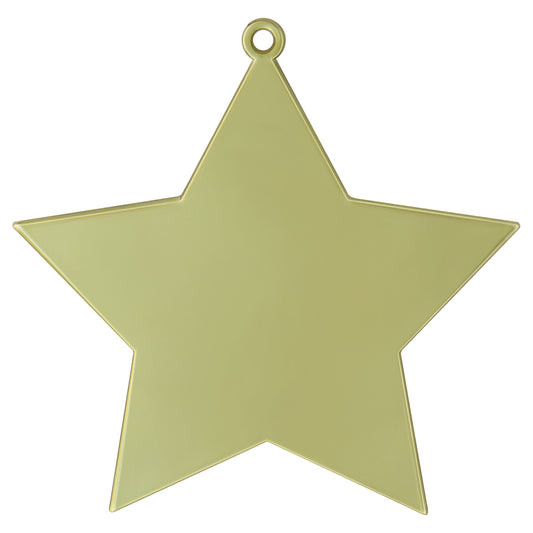 MY129G Gold Star Medal 60mm