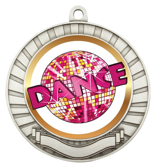 MY201S-B19 Dance Silver Medal 7cm