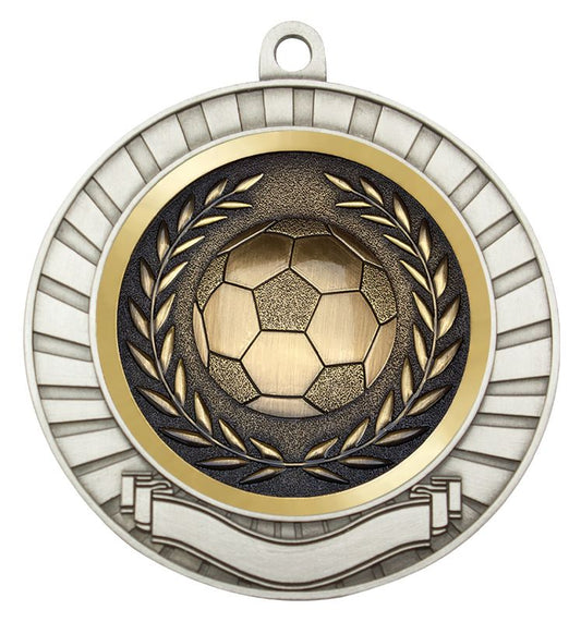 MY201S-B80 Football Silver Medal 7cm